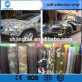 Most popular 1.52*20m waterproof printed decorative matte vinyl car wrap with air bubble channel car body sticker